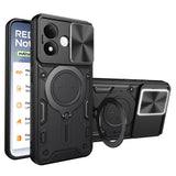 Husă pentru Xiaomi Redmi Note 17 4G / Redmi Note 17 5G, Techsuit CamGuard Pro, Neagră