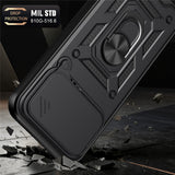 Husă pentru Xiaomi Poco F9 Ultra, Techsuit CamShield Series, Albastră