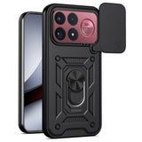 Husă pentru Xiaomi Poco F9 Ultra, Techsuit CamShield Series, Neagră