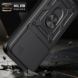 Husă pentru Xiaomi Poco F9 Pro, Techsuit CamShield Series, Albastră