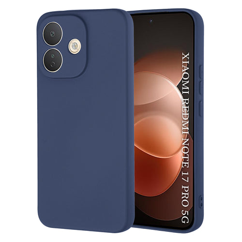 Husă pentru Xiaomi Redmi Note 17 Pro 5G, Techsuit SoftFlex, Bleumarin