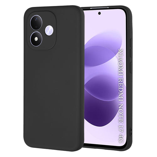 Husă pentru Xiaomi Redmi Note 17 4G / Redmi Note 17 5G, Techsuit SoftFlex, Neagră