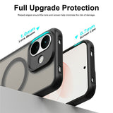 Husă pentru Xiaomi Redmi Note 17 Pro 5G, Techsuit HaloFrost II MagSafe, Neagră