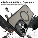 Husă pentru Xiaomi Redmi Note 17 Pro 5G, Techsuit HaloFrost II MagSafe, Neagră
