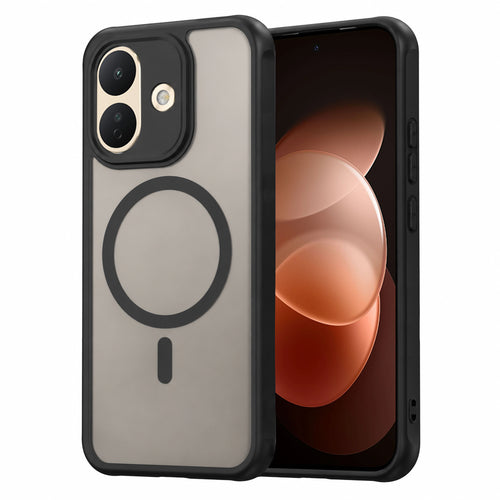 Husă pentru Xiaomi Redmi Note 17 Pro 5G, Techsuit HaloFrost II MagSafe, Neagră