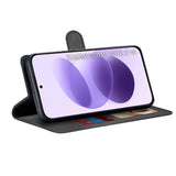 Husă pentru Xiaomi Redmi Note 17 4G / Redmi Note 17 5G, Techsuit Diary Book, Neagră