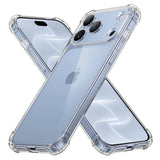 Husa pentru iPhone 17 Pro / iPhone 18 Pro, Techsuit Shockproof Clear Silicone, Transparenta