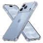 Husa pentru iPhone 17 Pro / iPhone 18 Pro, Techsuit Shockproof Clear Silicone, Transparenta