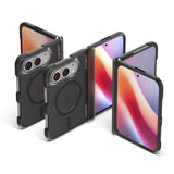 Husă pentru iPhone Duo, Spigen Ultra Hybrid Pro MagSafe, Gri