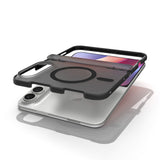 Husă pentru iPhone Duo, Spigen Ultra Hybrid Pro MagSafe, Gri