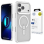 Husă pentru iPhone 17 Pro Max / iPhone 18 Pro Max, 3mk Smoke MagCase, Albă