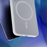Husă pentru iPhone 17 Pro Max / iPhone 18 Pro Max, 3mk Smoke MagCase, Albă
