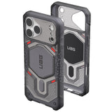 Husă pentru iPhone 17 Pro / iPhone 18 Pro, UAG Monarch Pro MagSafe, Gri