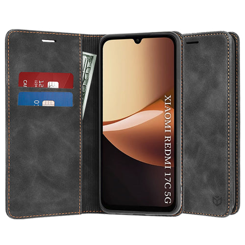 Husă pentru Xiaomi Redmi 17C 5G, Techsuit Confy Cover, Neagră