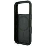 Husă pentru iPhone 17 Pro Max / iPhone 18 Pro Max, Karl Lagerfeld Grained Leather Embossed Ring MagSafe, Neagră