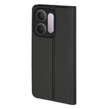 Husă pentru Xiaomi Redmi 17C 5G, Techsuit Magskin Book, Neagră