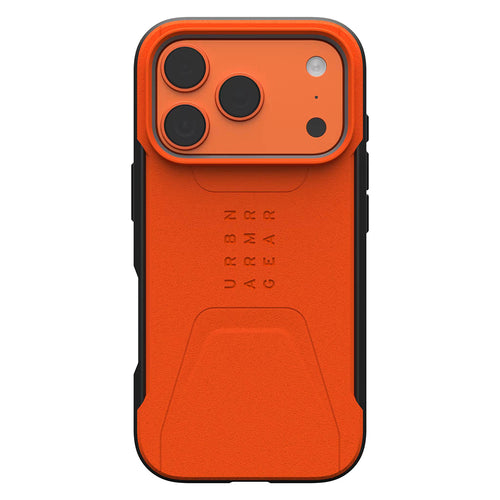 Husă pentru iPhone 17 Pro, UAG Civilian MagSafe, Portocalie