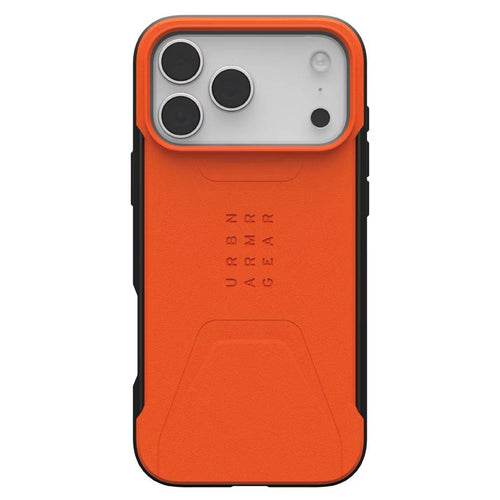 Husă pentru iPhone 17 Pro Max, UAG Civilian LT MagSafe, Portocalie