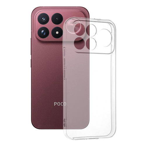 Husă pentru Xiaomi Poco F9 Ultra, Techsuit Clear Silicone, Transparentă
