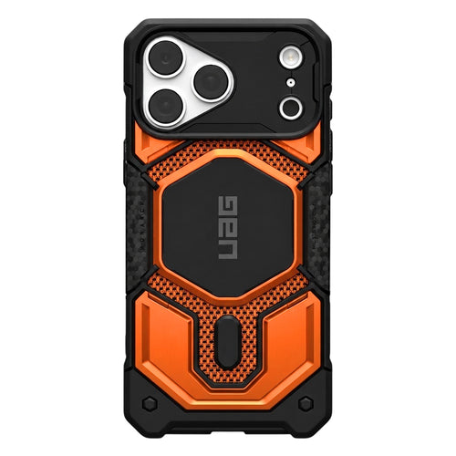 Husă pentru iPhone 17 Pro Max / iPhone 18 Pro Max, UAG Monarch Pro MagSafe, Kevlar, Portocalie