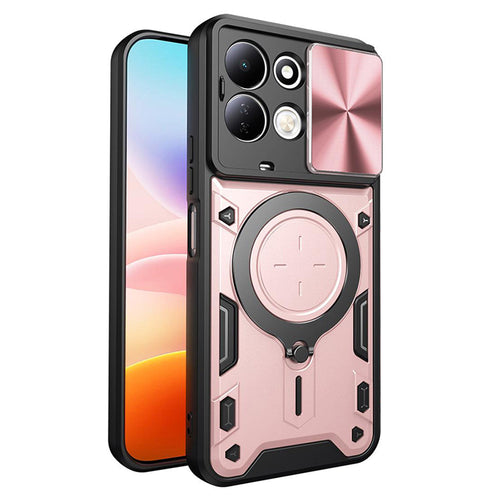 Husă pentru Xiaomi Redmi 17 4G / Redmi 17 5G, Techsuit CamGuard Pro, Roz Auriu