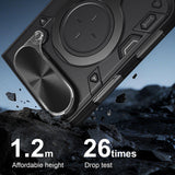 Husă pentru iPhone Duo, Techsuit CamGuard Pro, Neagră