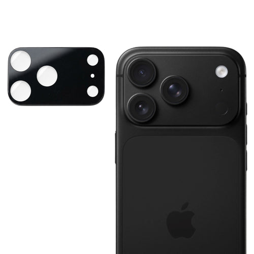 Folie pentru camera iPhone 18 Pro Max, Techsuit Full Camera Glass, Neagră