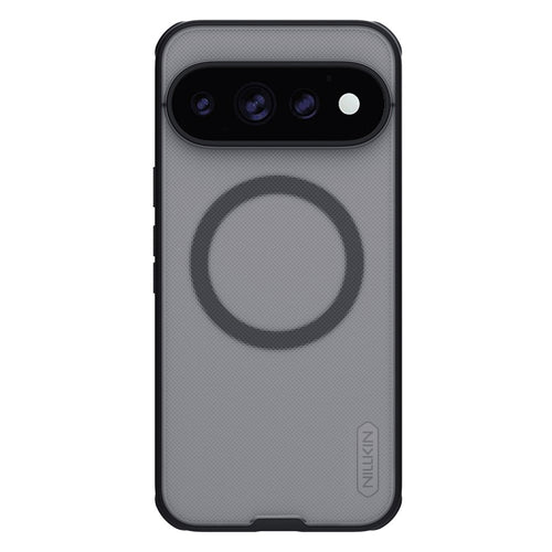 Husă pentru Google Pixel 11 Pro, Nillkin Super Frosted Shield Pro Magnetic, Negru transparent