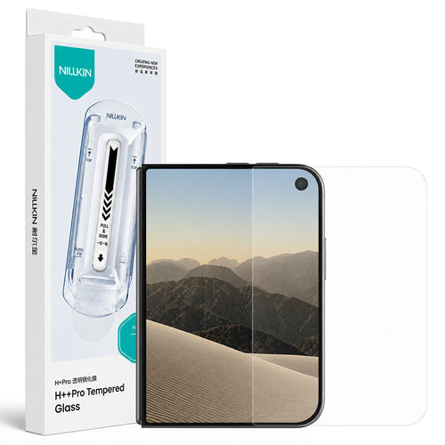 Folie telefon pentru iPhone Duo, Nillkin H+Pro Anti-Explosion Glass with Applicator, Transparentă