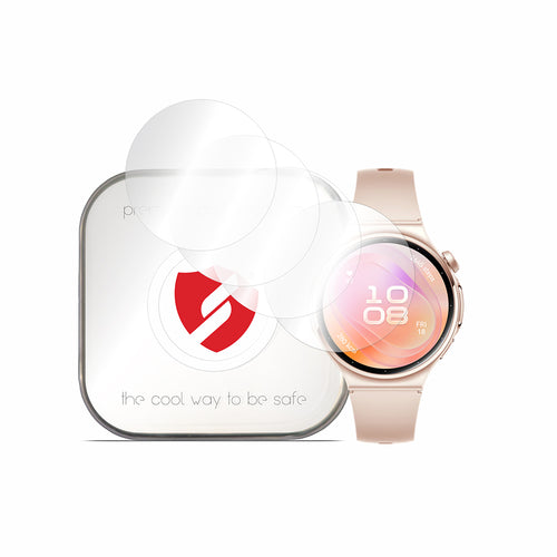 Folie pentru Huawei Watch 6 42mm, Smart Protection Premium Classic, set 4 bucăți, Transparentă