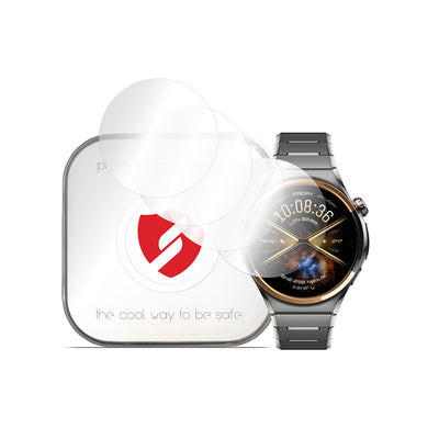 Folie pentru Huawei Watch 6 Pro 46mm, Smart Protection Premium Classic, set 4 bucăți, Transparentă