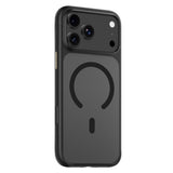 Husă pentru iPhone 17 Pro / iPhone 18 Pro, Blueo Skin Friendly Frosted Anti-Drop MagSafe, Neagră