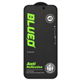 Folie telefon pentru iPhone 18 Pro Max, Blueo Anti-Reflective Matte HD Glass, Neagră
