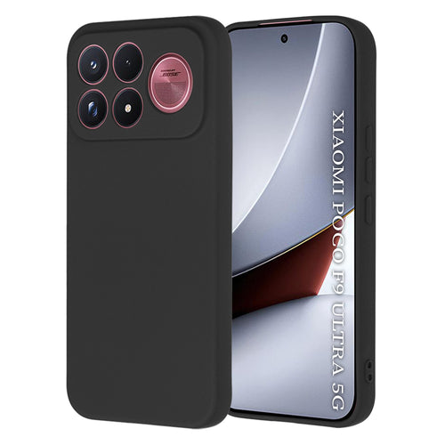 Husă pentru Xiaomi Poco F9 Ultra, Techsuit SoftFlex, Neagră