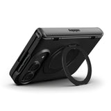 Husă pentru iPhone Duo, Spigen Slim Armor Pro S MagSafe, Neagră