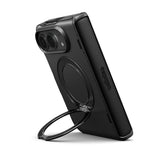 Husă pentru iPhone Duo, Spigen Slim Armor Pro S MagSafe, Neagră