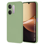 Husă pentru Xiaomi Redmi 17C 5G, Techsuit SoftFlex, Verde mentă