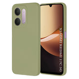 Husă pentru Xiaomi Redmi 17C 5G, Techsuit SoftFlex, Verde