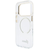 Husă pentru iPhone 17 Pro Max / iPhone 18 Pro Max, Guess IML Script Metal MagSafe, Transparentă
