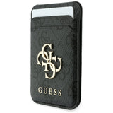 Husă pentru iPhone 17 Pro Max / iPhone 18 Pro Max, Guess Hardcase 4G Cardslot MagSafe, Neagră