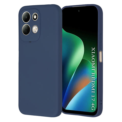 Husă pentru Xiaomi Redmi 17 4G / Redmi 17 5G, Techsuit SoftFlex, Bleumarin