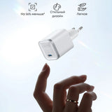 Încărcător Anker Nano A2692, GaN, Fast Charge, USB-C, 45W, Alb