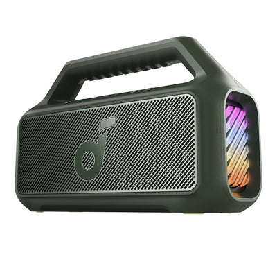 Boxa portabilă Anker Soundcore Boom 2, Bluetooth 6.0, RGB, IPX7, 80W, BassUp 2.0, Verde