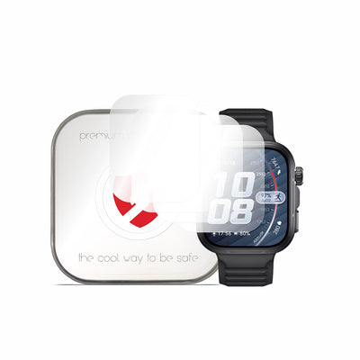 Folie protectie pentru Huawei Watch Fit 5 Pro, Smart Protection Premium Classic, set 4 bucati, Transparenta
