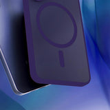 Husă pentru iPhone 17 Pro / iPhone 18 Pro, 3mk Smoke MagCase, Mov