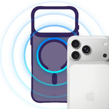 Husă pentru iPhone 17 Pro / iPhone 18 Pro, 3mk Smoke MagCase, Mov