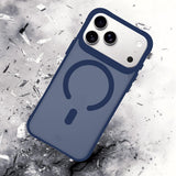 Husă pentru iPhone 17 Pro / iPhone 18 Pro, 3mk Smoke MagCase, Albastră