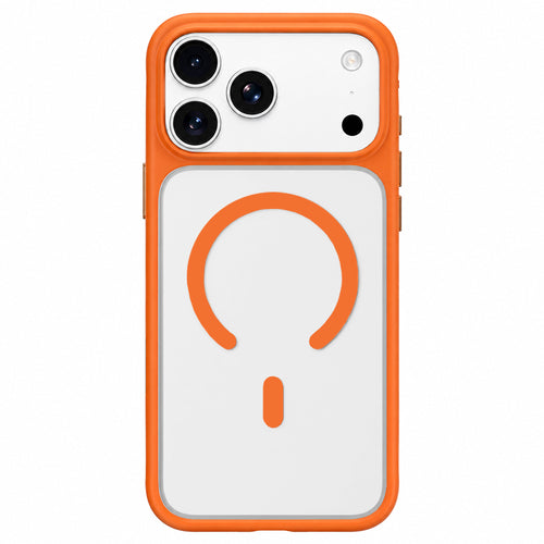 Husă pentru iPhone 17 Pro Max / iPhone 18 Pro Max, Blueo Skin Friendly Frosted Anti-Drop MagSafe, Portocalie