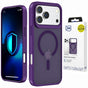 Husă pentru iPhone 17 Pro / iPhone 18 Pro, 3mk Smoke MagCase, Mov