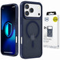 Husă pentru iPhone 17 Pro / iPhone 18 Pro, 3mk Smoke MagCase, Albastră